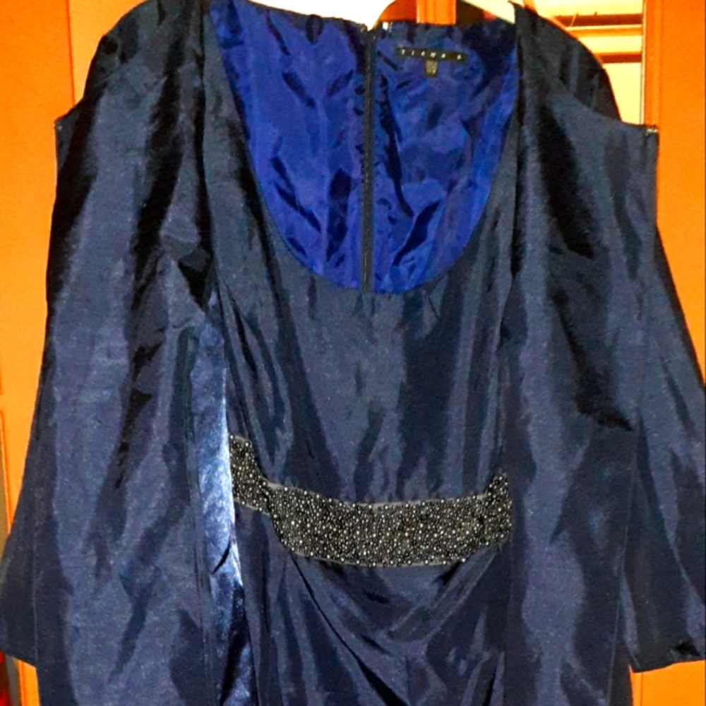 Navy 2 Piece Dress Set by Tiana B.